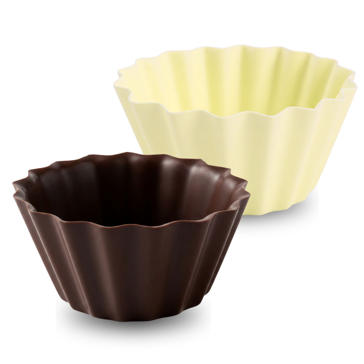 Ready to use Chocolate tart cups for Pasty and dessert
