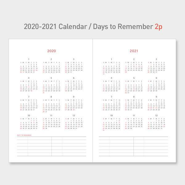 Calendar - PAPERIAN 2020 Essay B6 hardcover dated weekly agenda planner