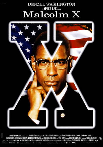 Movie poster for Malcolm X