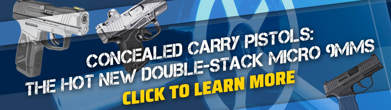 concealed carry pistols - the hot new double stack micro 9mms