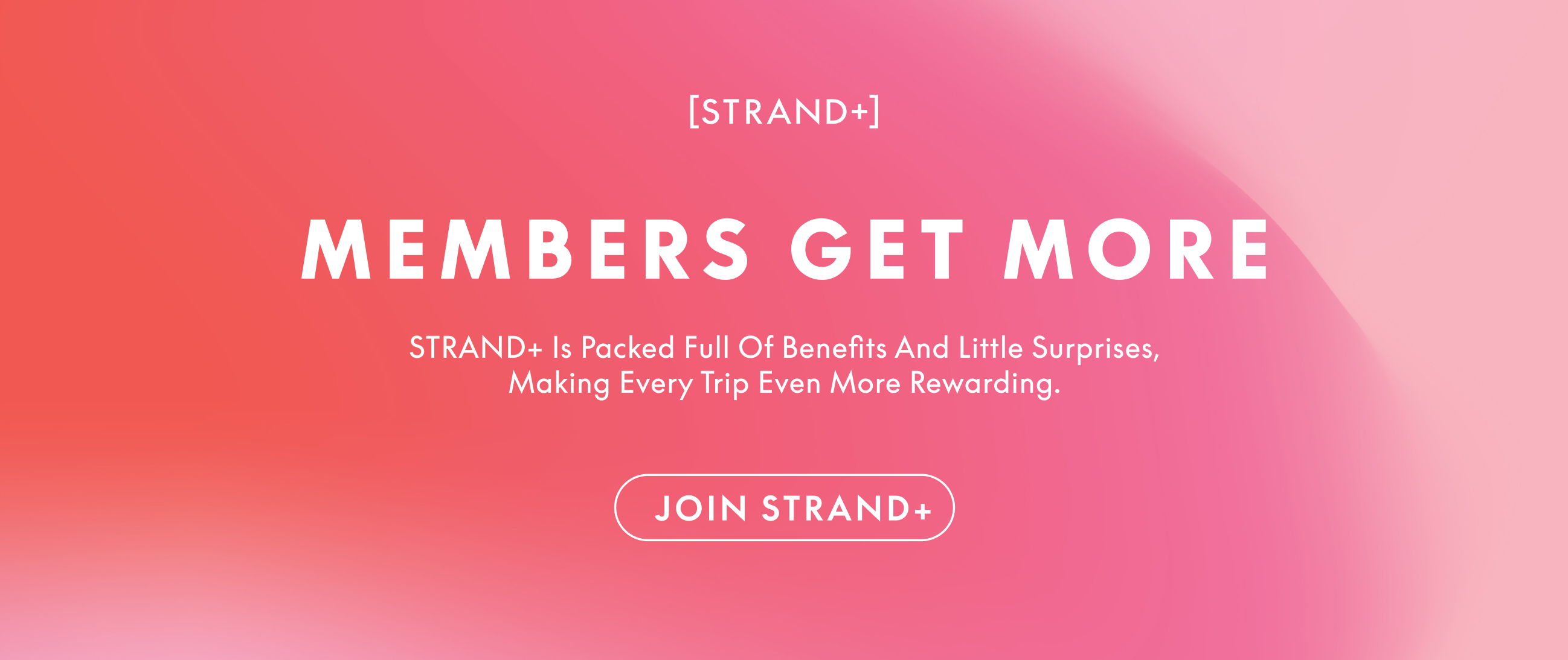 Members get more benefits with a call to action to join.