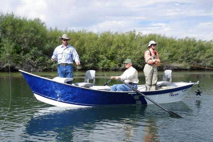 We’re excited about this new boat. The new design provides a tremendous amount of space for anglers and gear in addition to being able to handle bigger water like our 16.8 High Side and Northwest models.