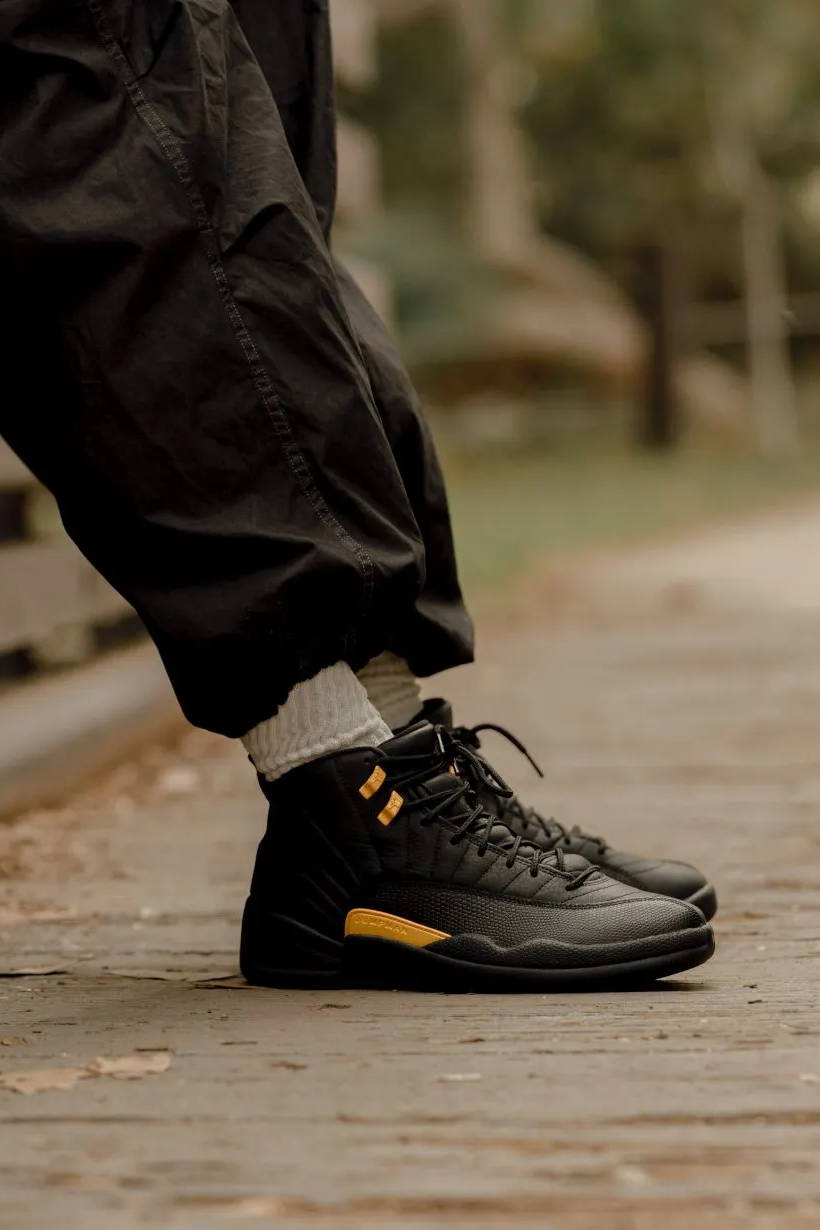 JORDAN 12 BLACK TAXI On Feet/Review 