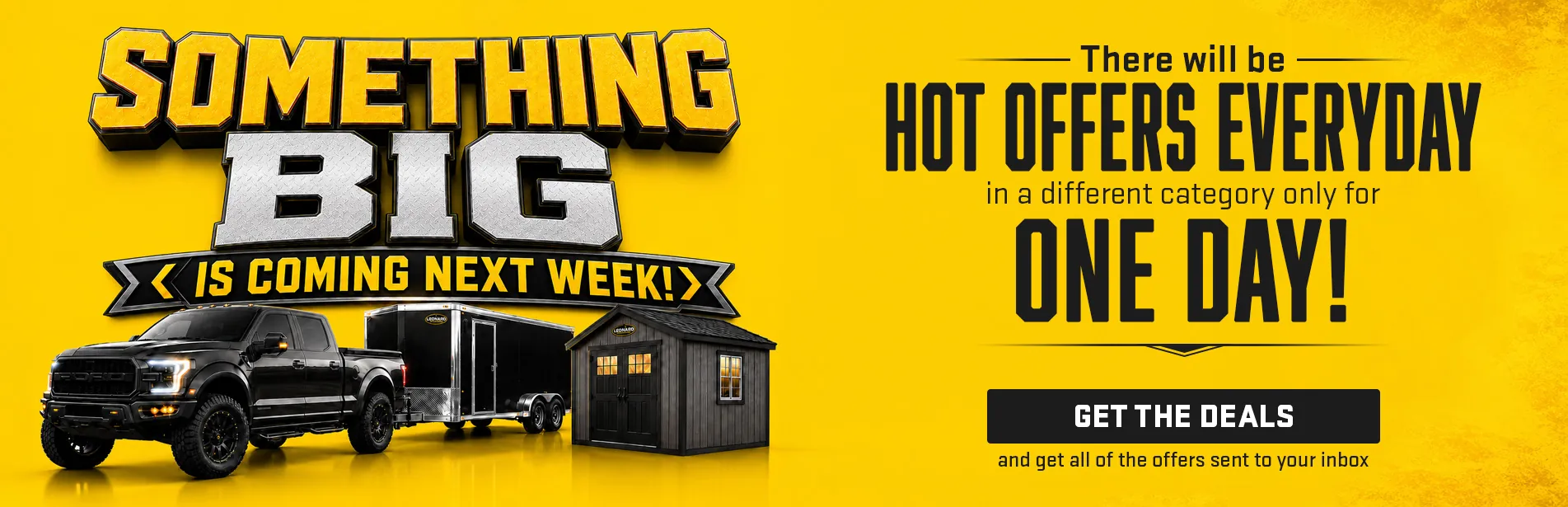 Something big is coming to Leonard the week of July 21