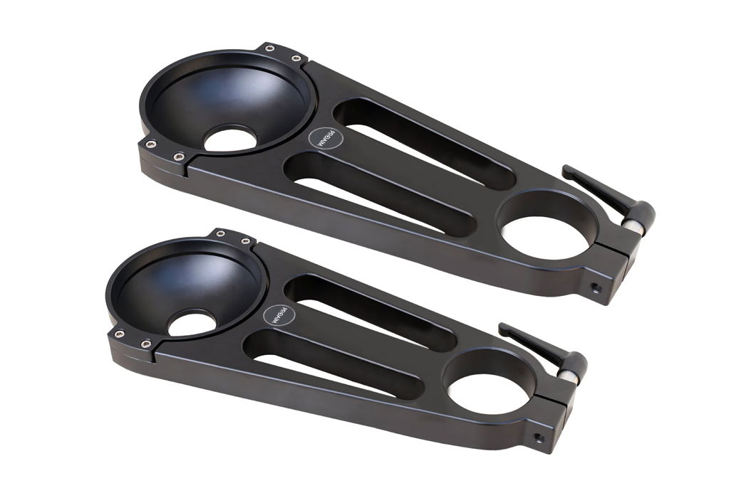 PROAIM Offset Euro/Elemac to 150mm Camera Bowl Adapter Bracket for Dollies & Bazookas| Payload 100kg/220lb