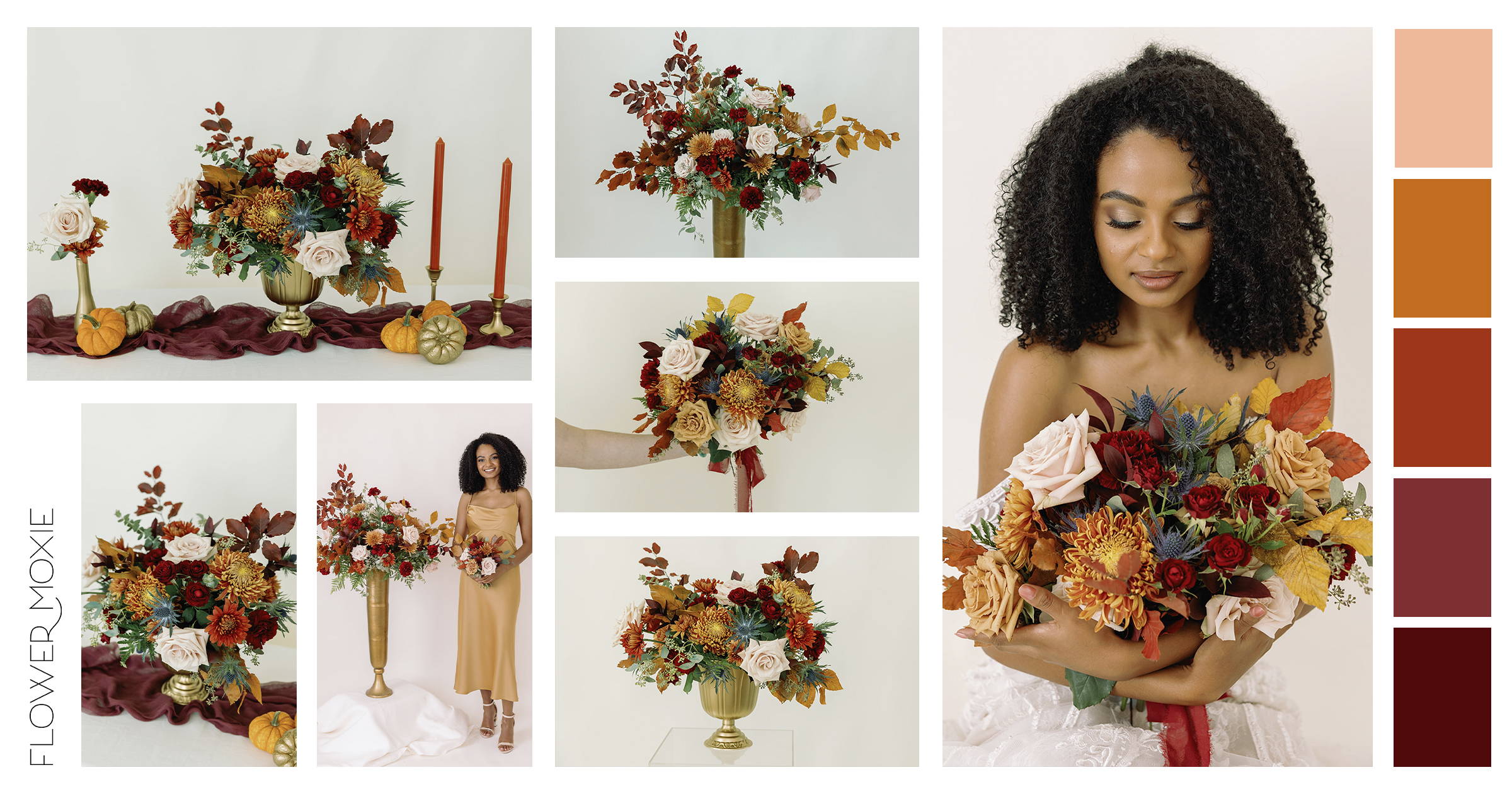 fall diy wedding flower packages