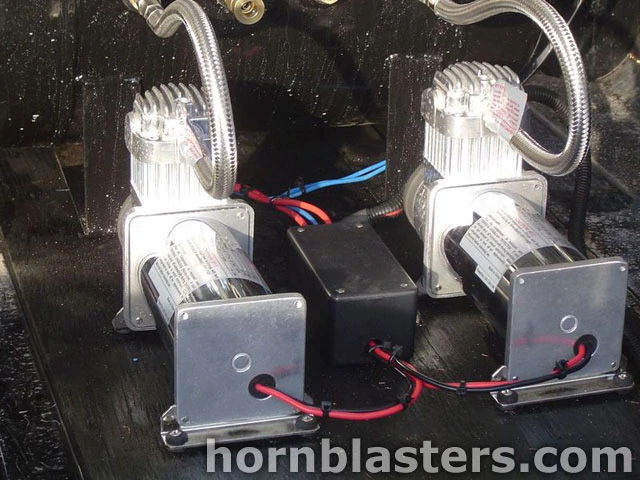 Wayne's Dodge Ram 1500 Train Horn Install