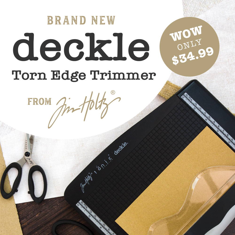 Tim Holtz Deckle Trimmer - Craft Warehouse