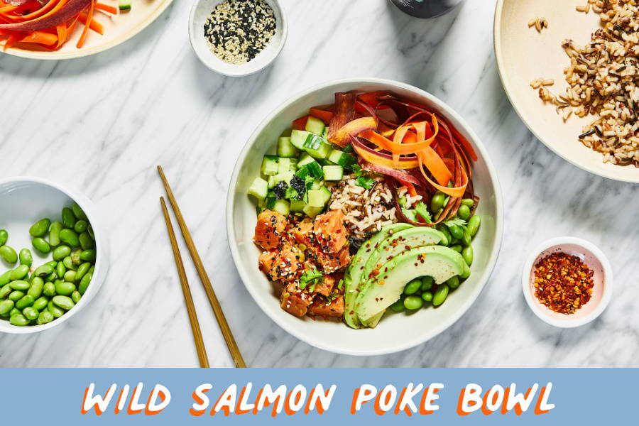 Wild Salmon Poke Bowl