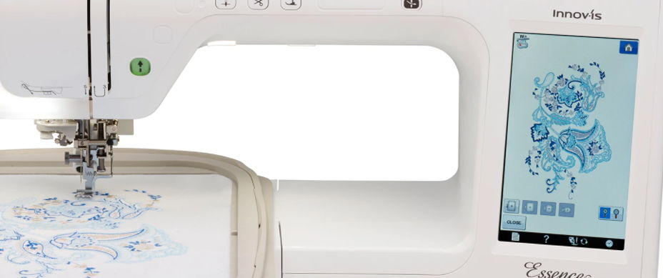 Brother Essence VE2300 Computerized Embroidery Only Machine Droplight LED Positioning