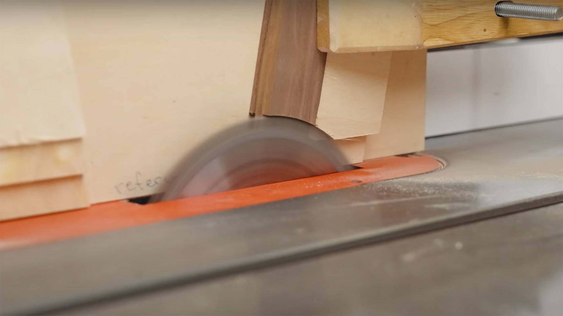 cutting a tenon with a dado blade