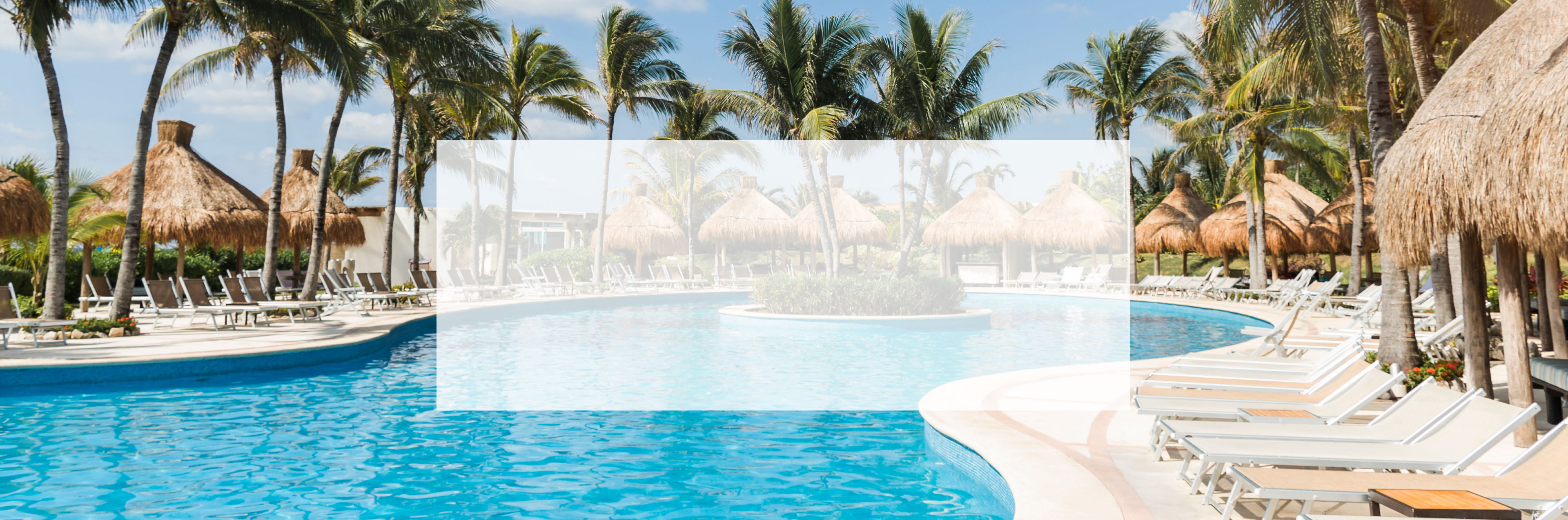 a luxury beach resort in Mexico