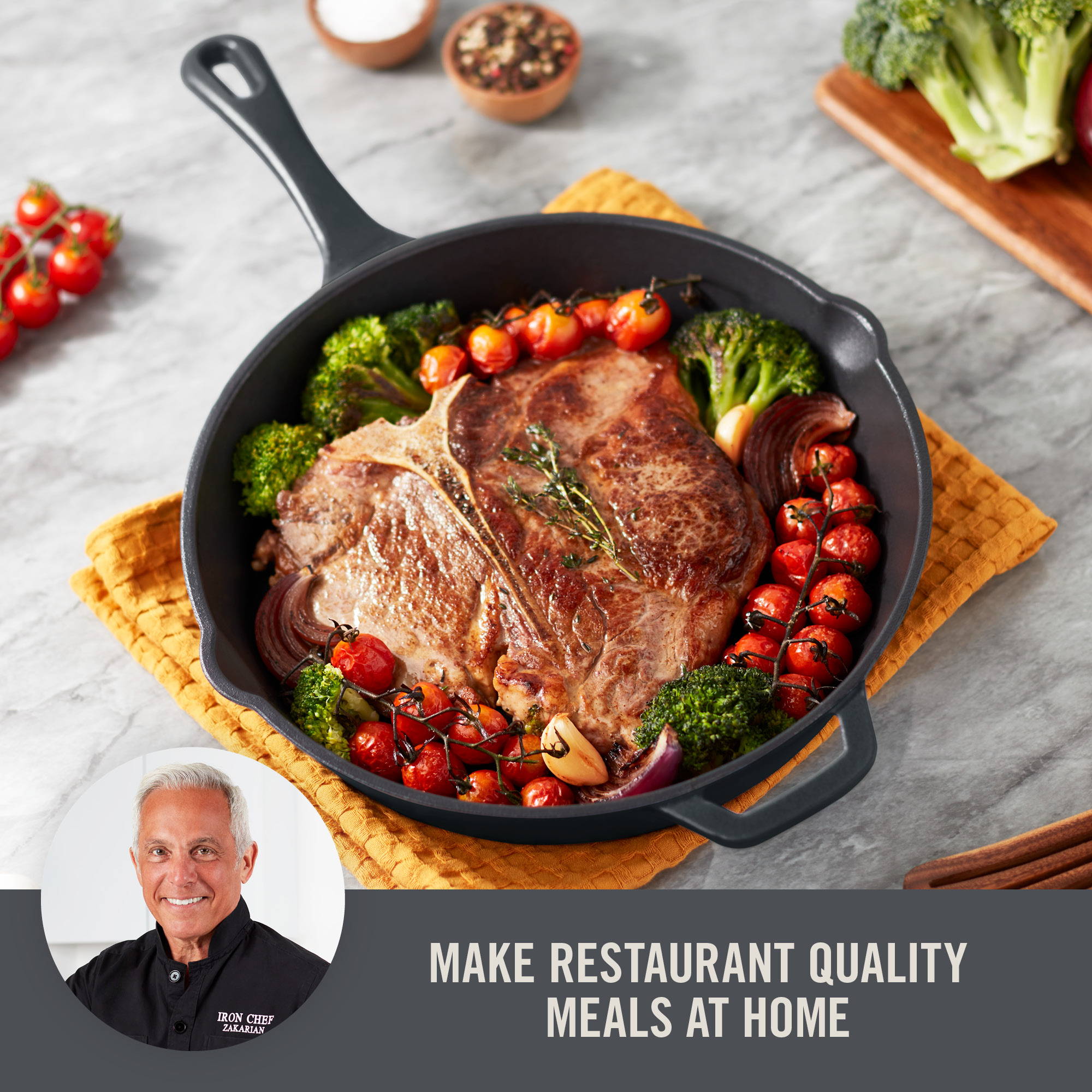 Make restaurant quality meals at home