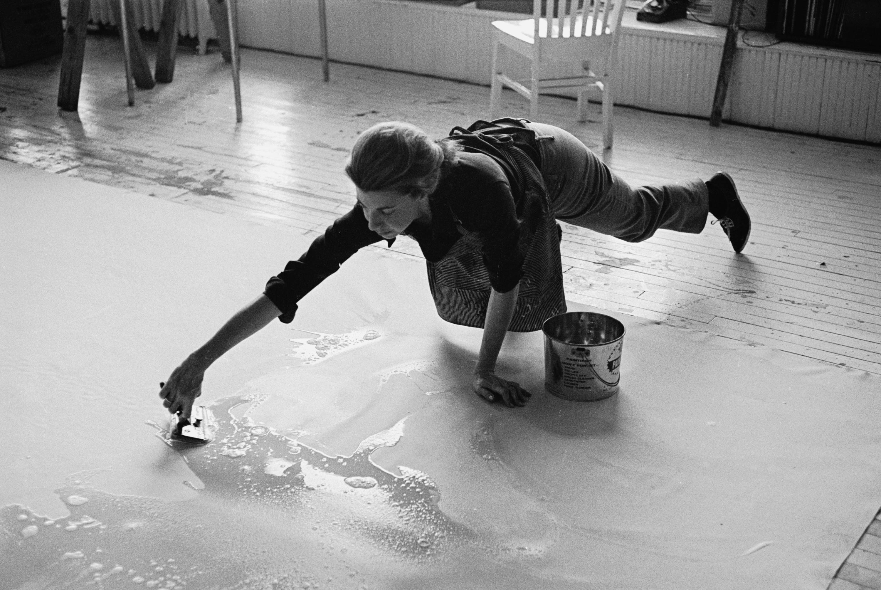 Portrait of Agnes Martin, 1992. Photograph by Charles R. Rushton