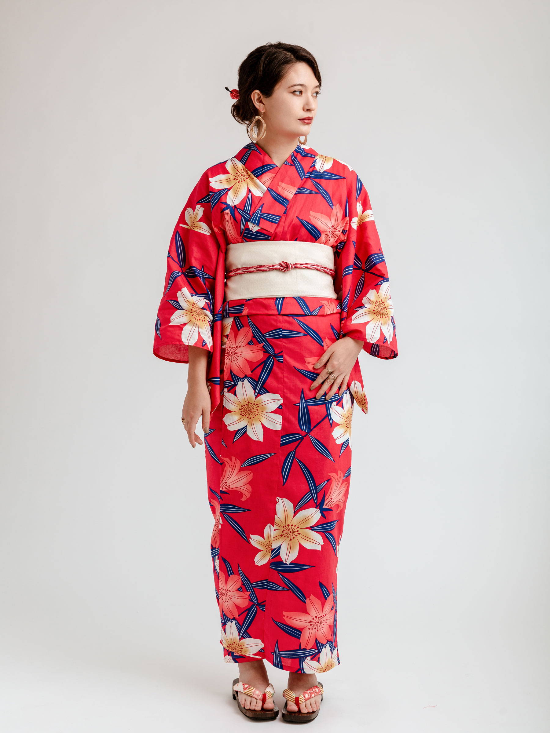 yukata dressing