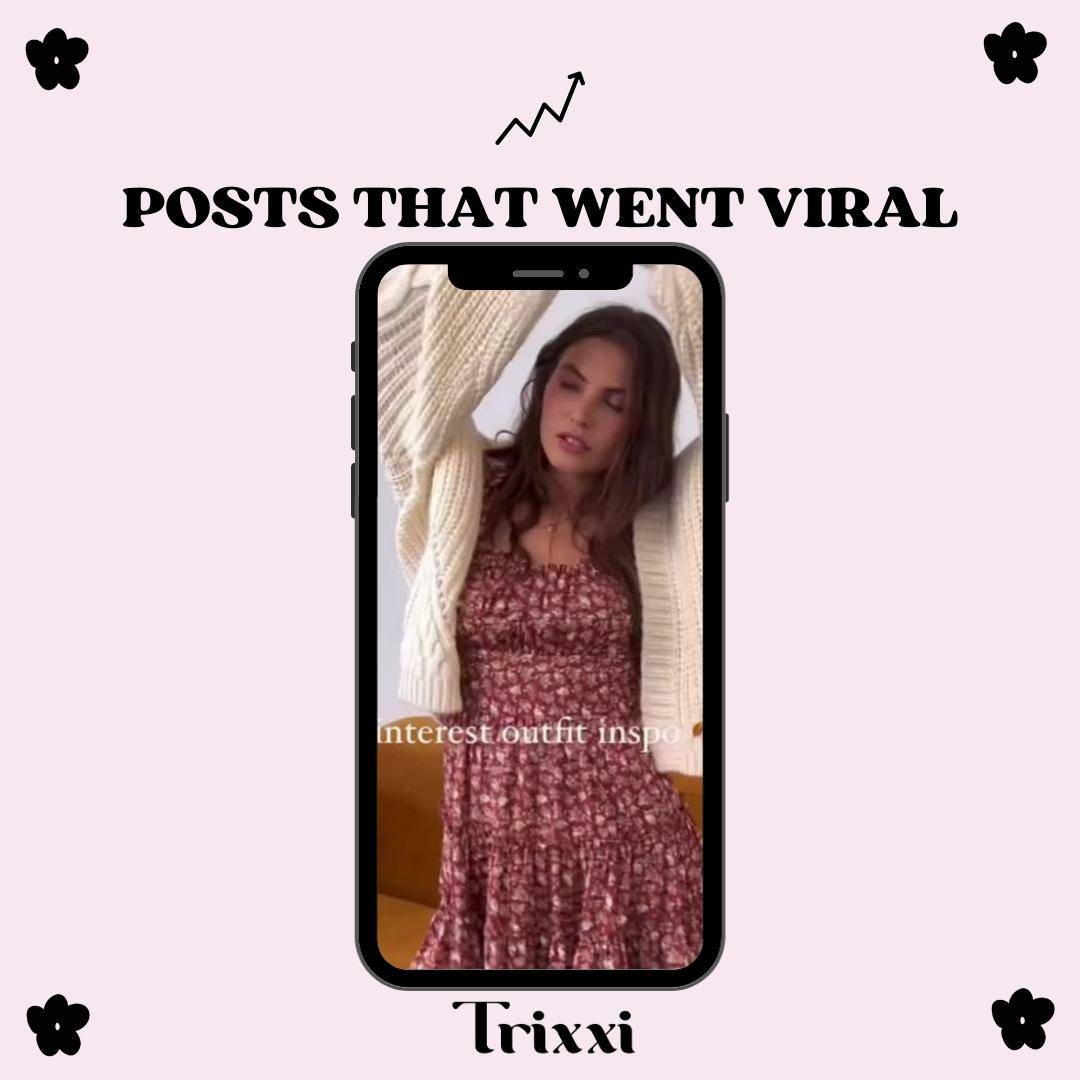 trixxi's social media posts that went viral.