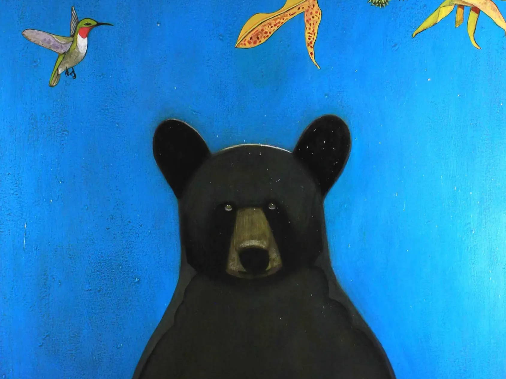 Phyllis Stapler. Bear Art. Modern wildlife art. David Yarrow.