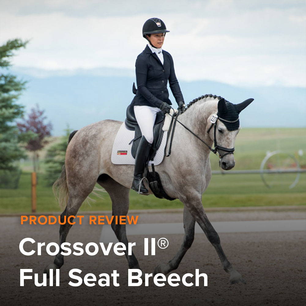Kerrits employees reviews the Crossover II Full Seat Breech