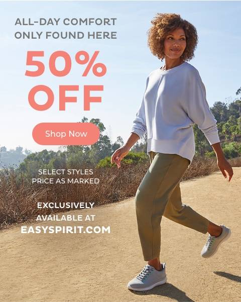 All Day Comfort 50% Off