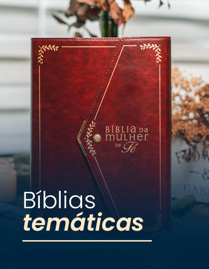 Red leather Bible titled 