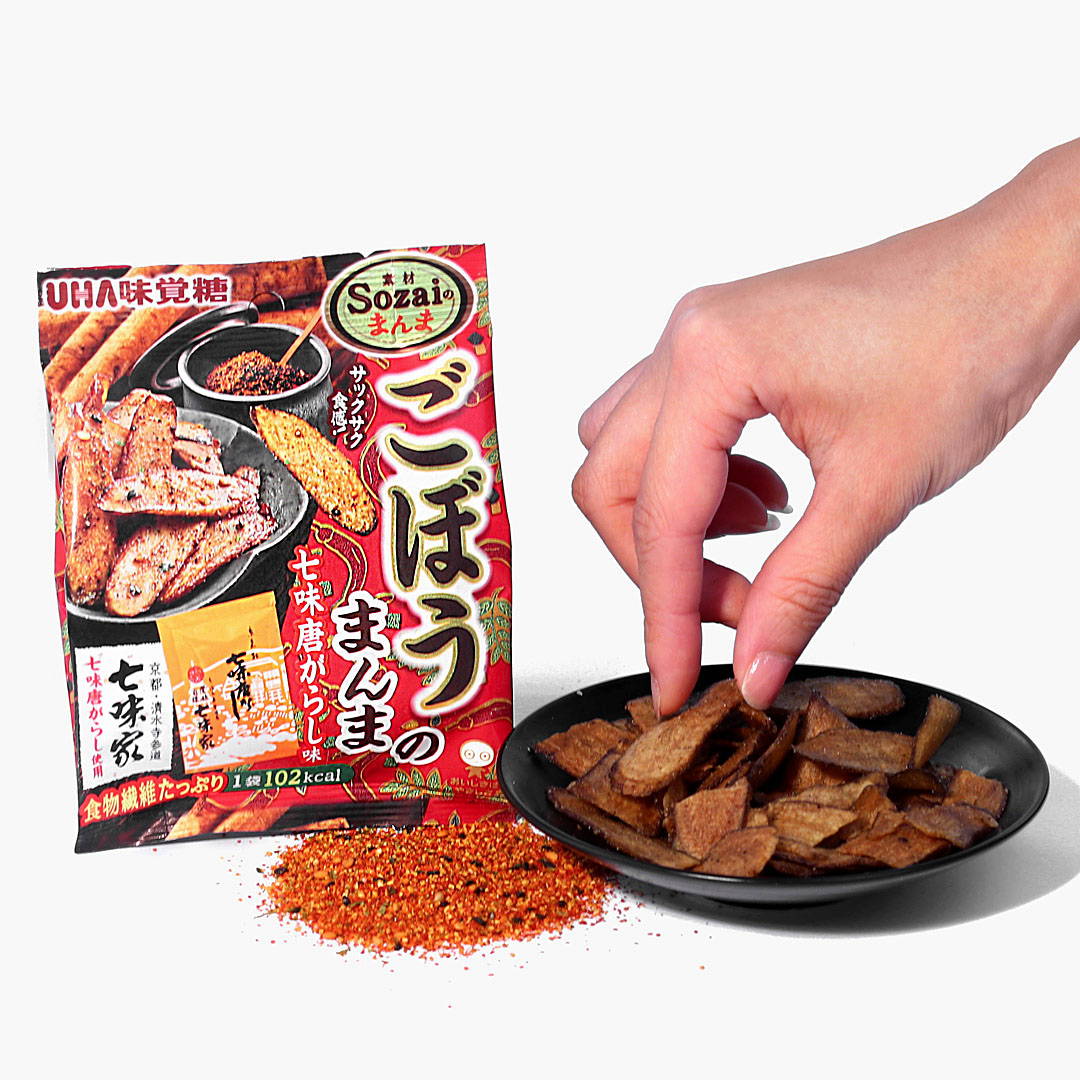 Gobo no Manma Burdock Root Chips: Shichimi Flavor