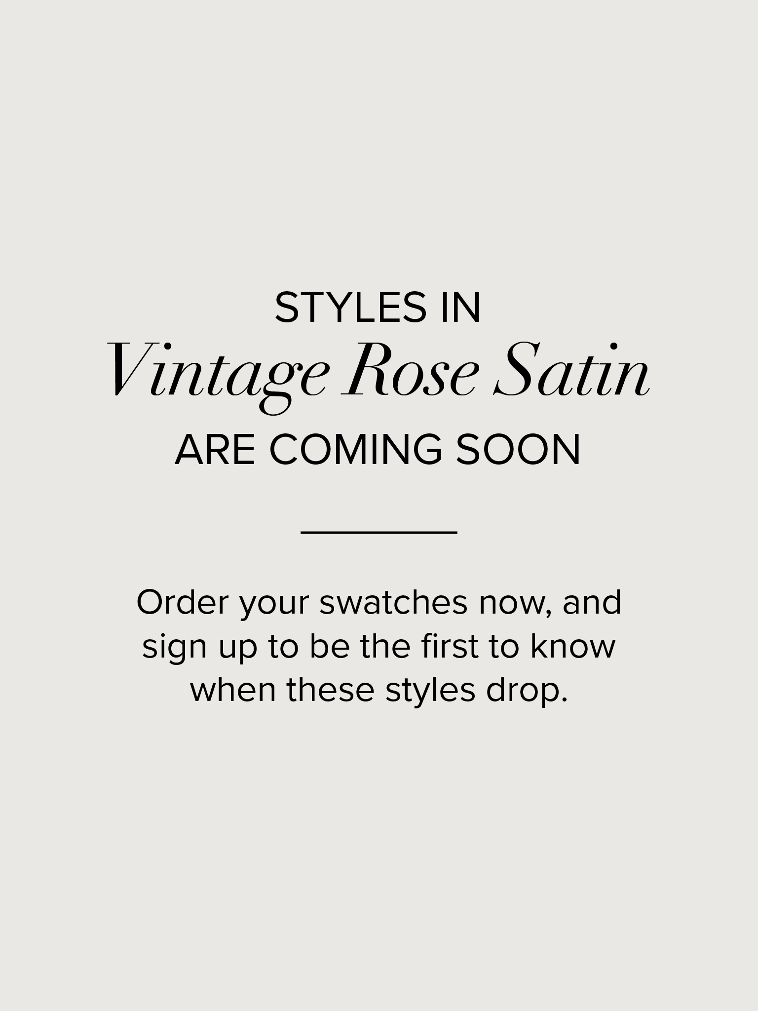 Swatch of vintage rose satin fabric by Park & Fifth.