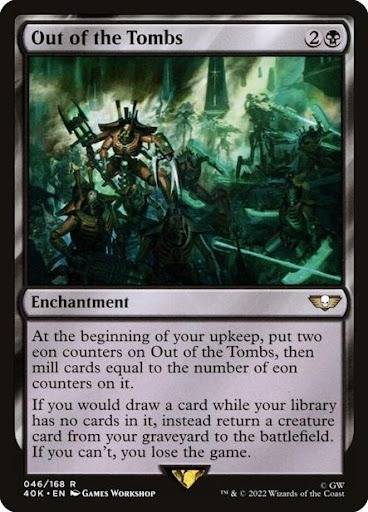 mtg necron card list Amazon.com: Magic: The Gathering Universes Beyond: Warhammer 40,000  Commander Deck – Necron Dynasties : Toys & Games main image 1
