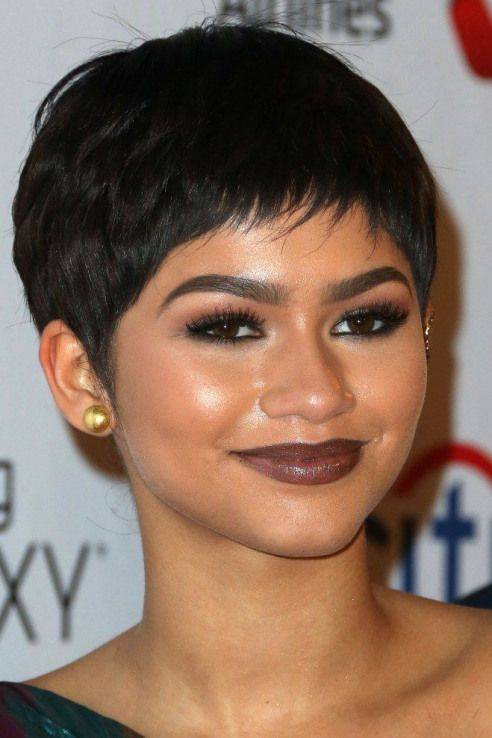 Short bangs