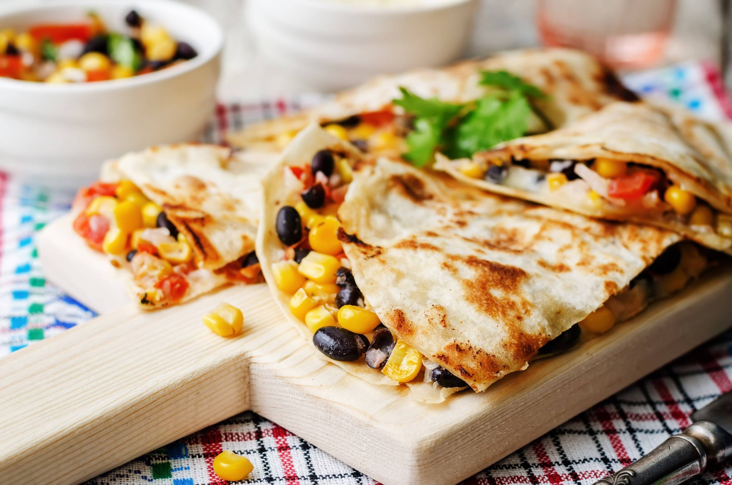 vegan quesadilla