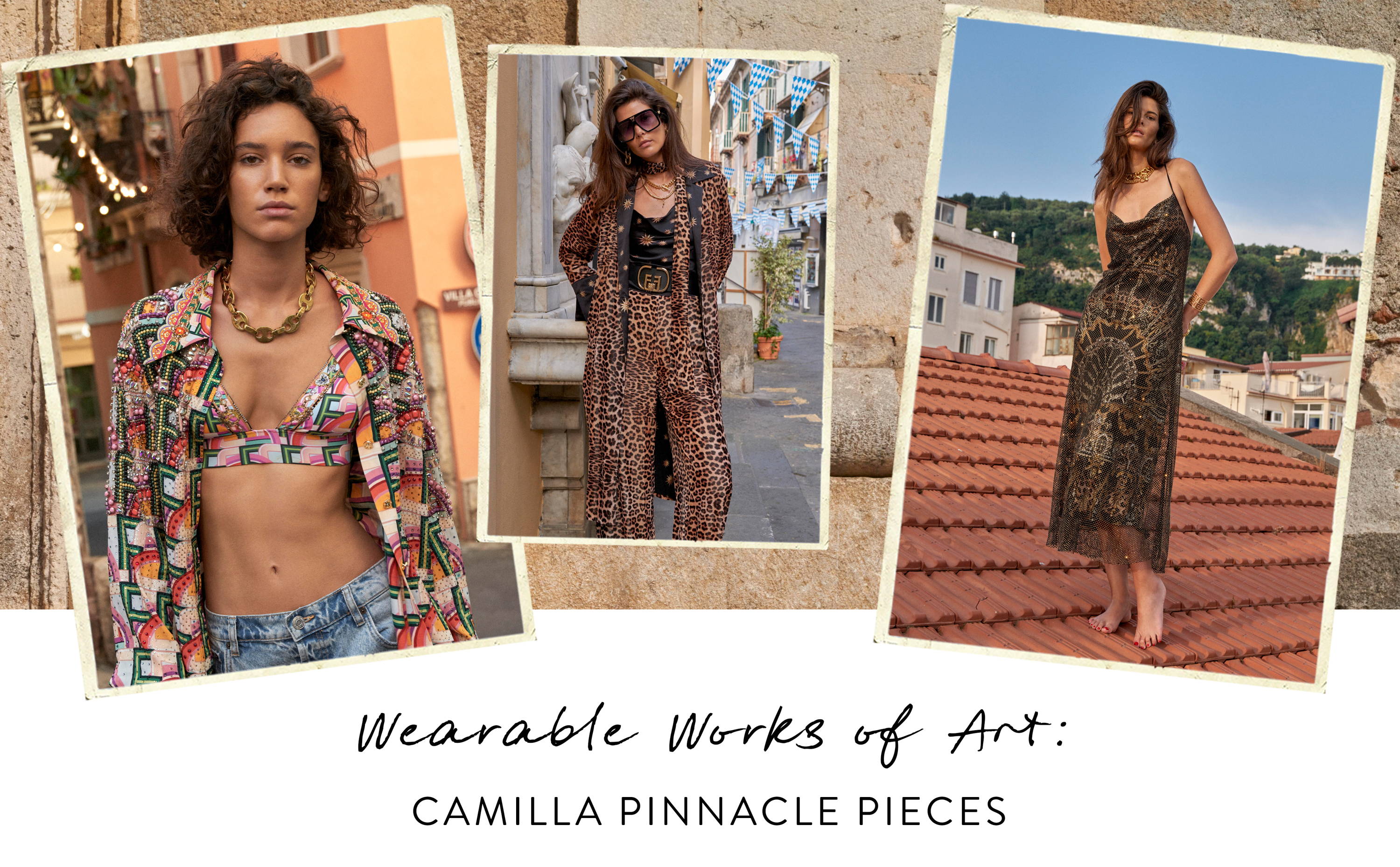 Wearable Works of Art: CAMILLA PINNACLE PIECES