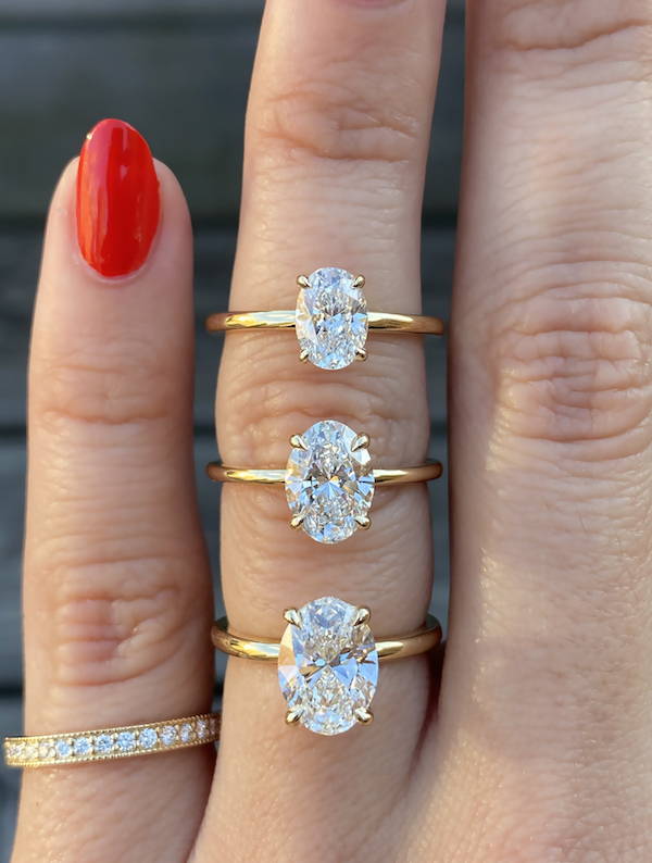Keyzar Oval Cut Diamond Size Chart Dimensions On 51 OFF