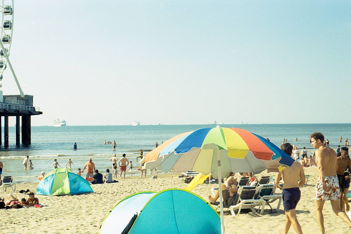 San Diego beach camping trip California