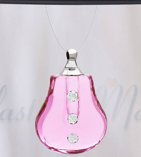 Pink Trickle Guardian Rearview Mirror Pendant