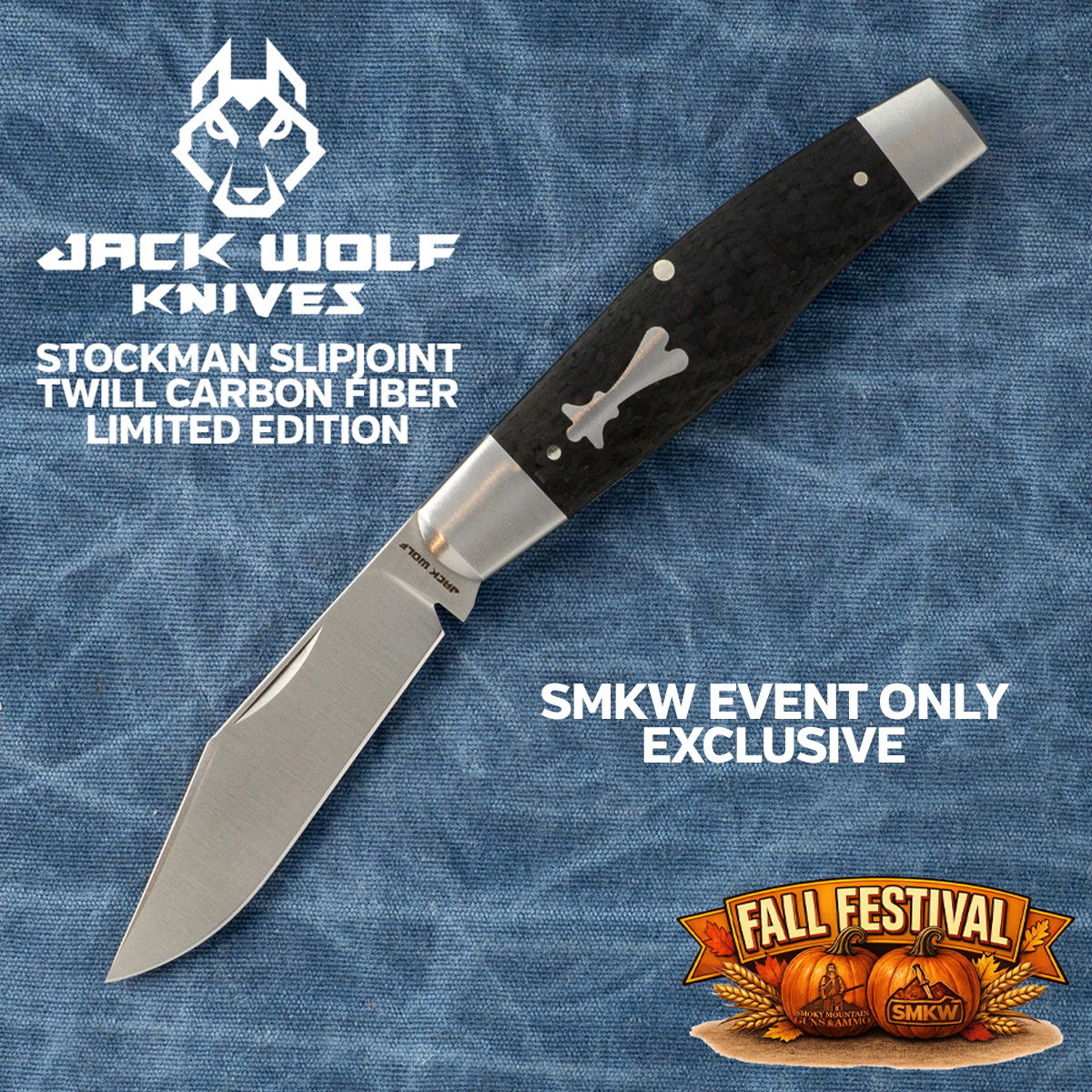 Jack Wolf Knives Stockman Fall Festival Exclusive