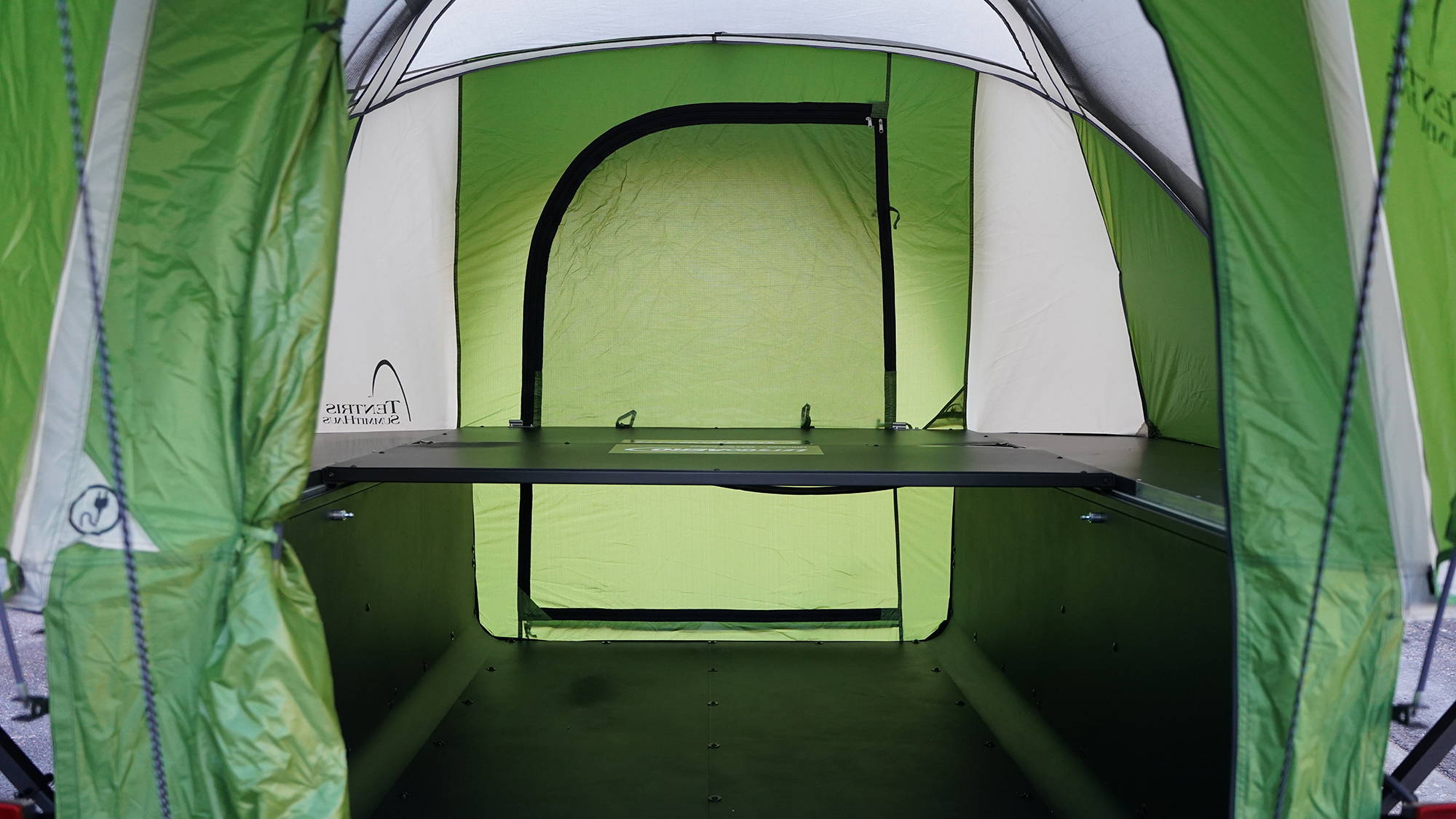 Camping Tent for Adventure Trailer Interior