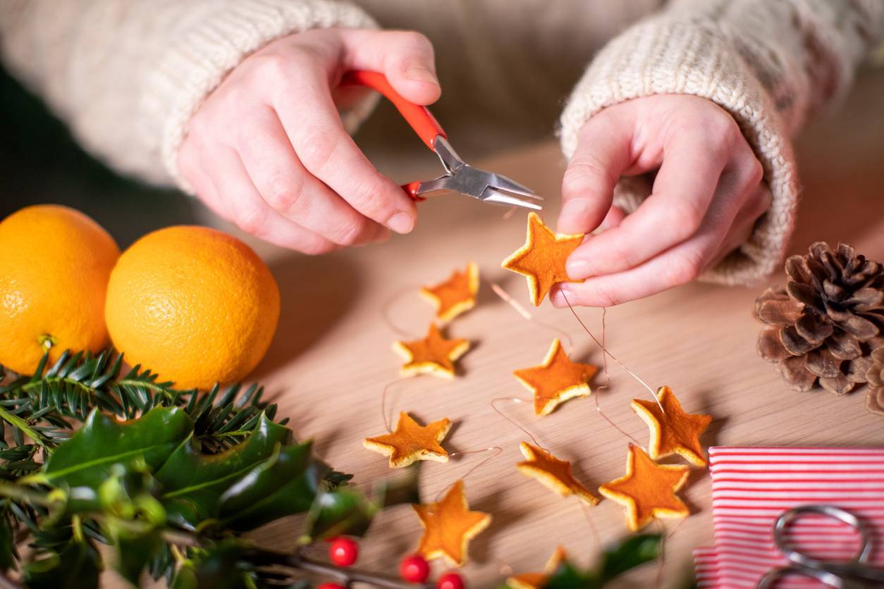 decoration de noel naturelle