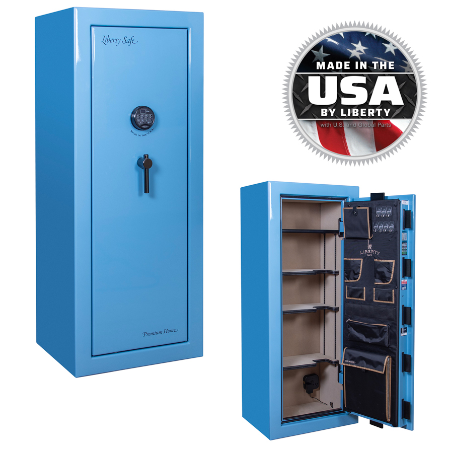 Liberty Safe Limited Edition Pastel Safe color in Azure Sky