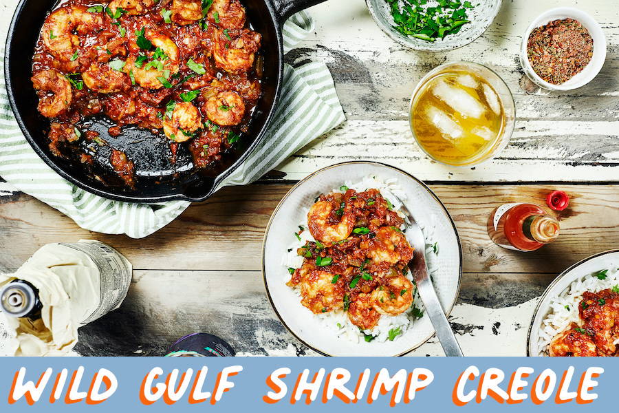 Wild Gulf Shrimp Creole