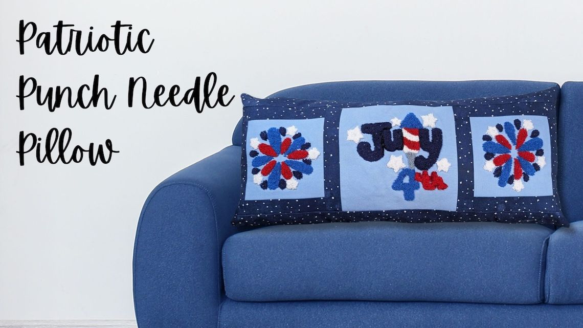 Patriotic Punch Needle Pattern