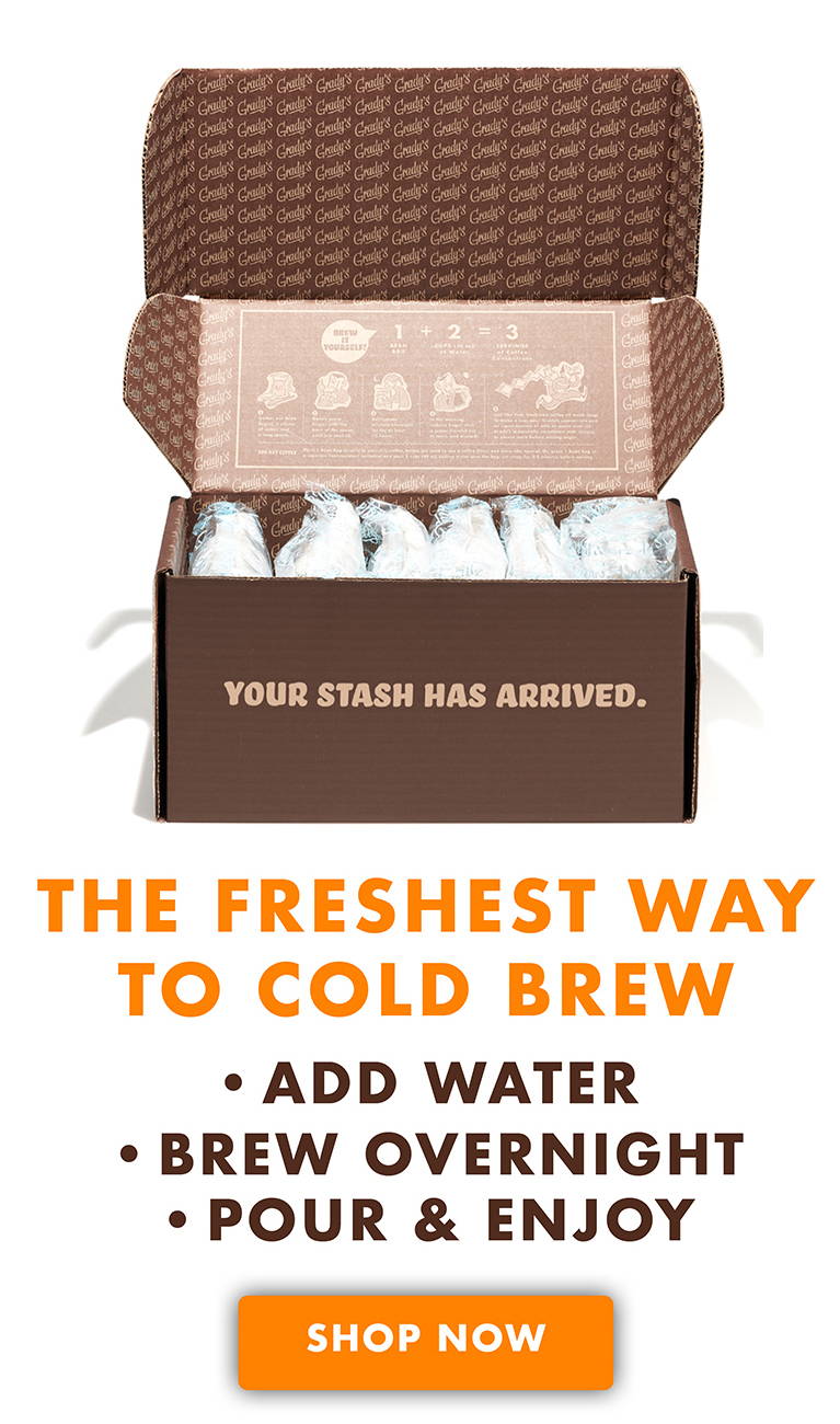 THE FRESHEST WAY TO COLD BREW!