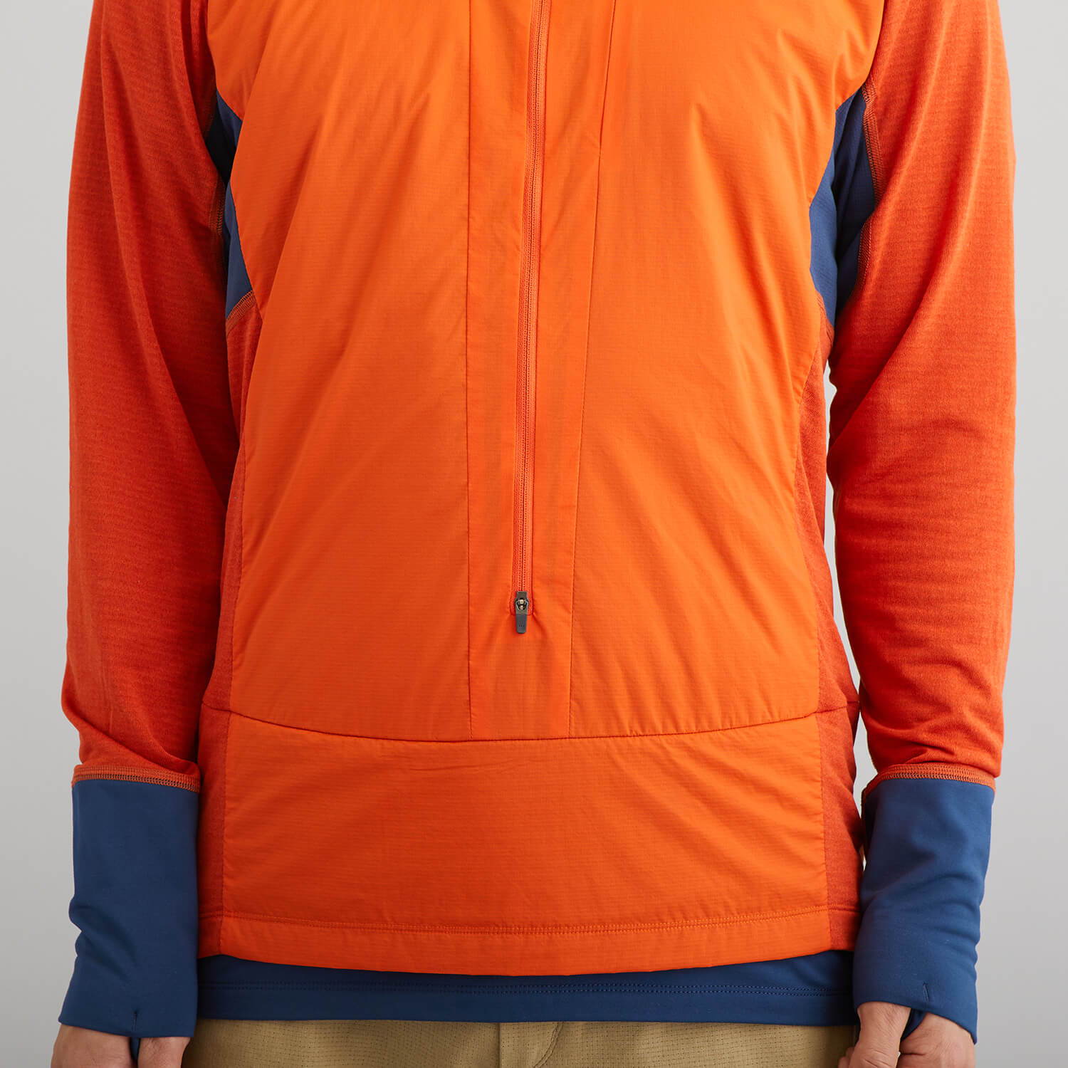 NORRONA（ノローナ）/ビティホーン アルファフーディシャツ/オレンジ/MENS