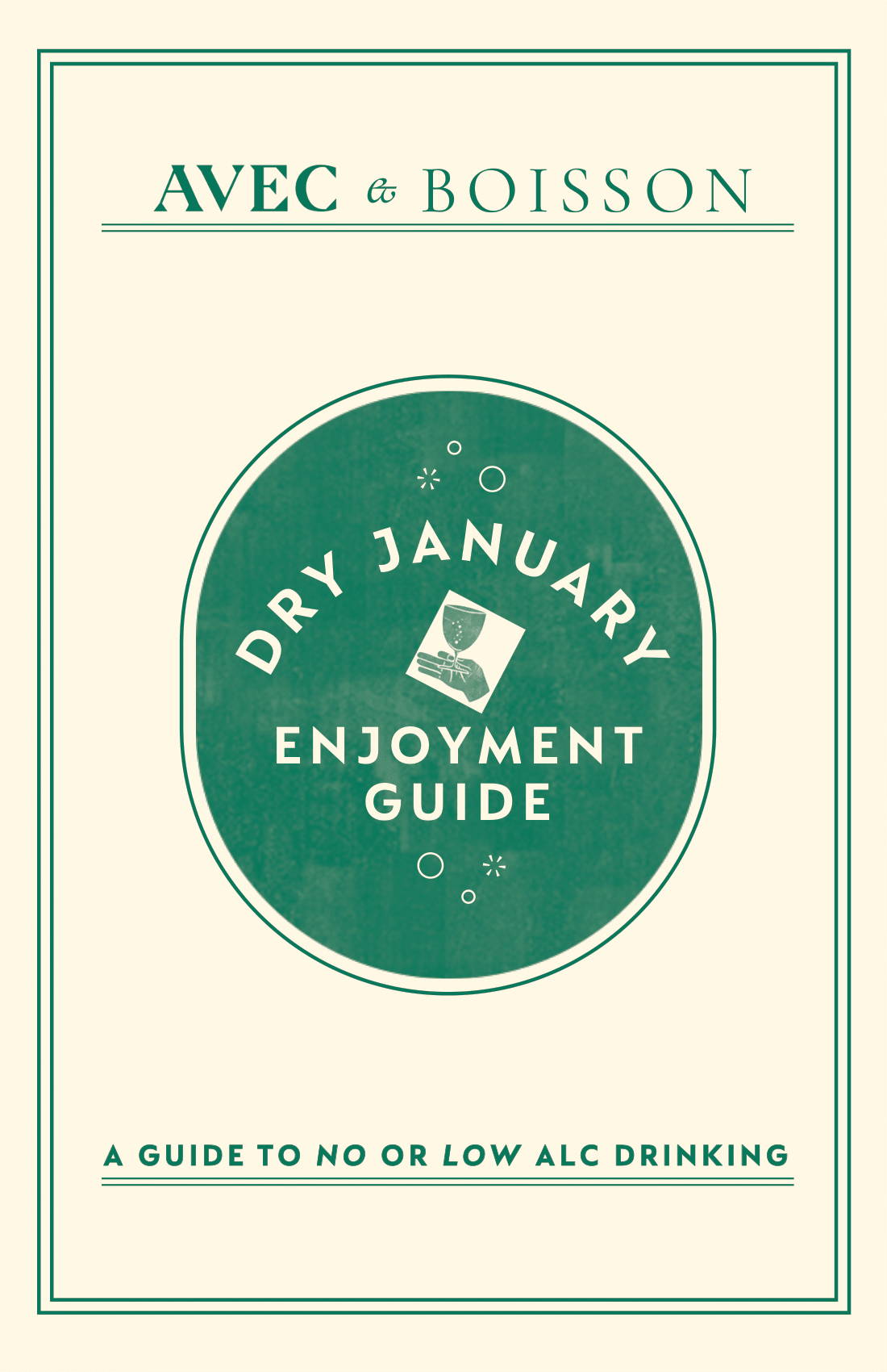 AVEC x Boisson Dry January Guide Page 1