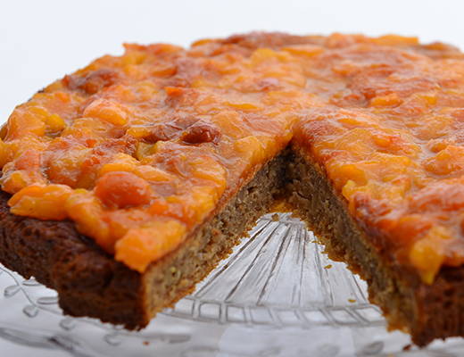 Image of Ginger Cake with Apricot Sticky Sauce