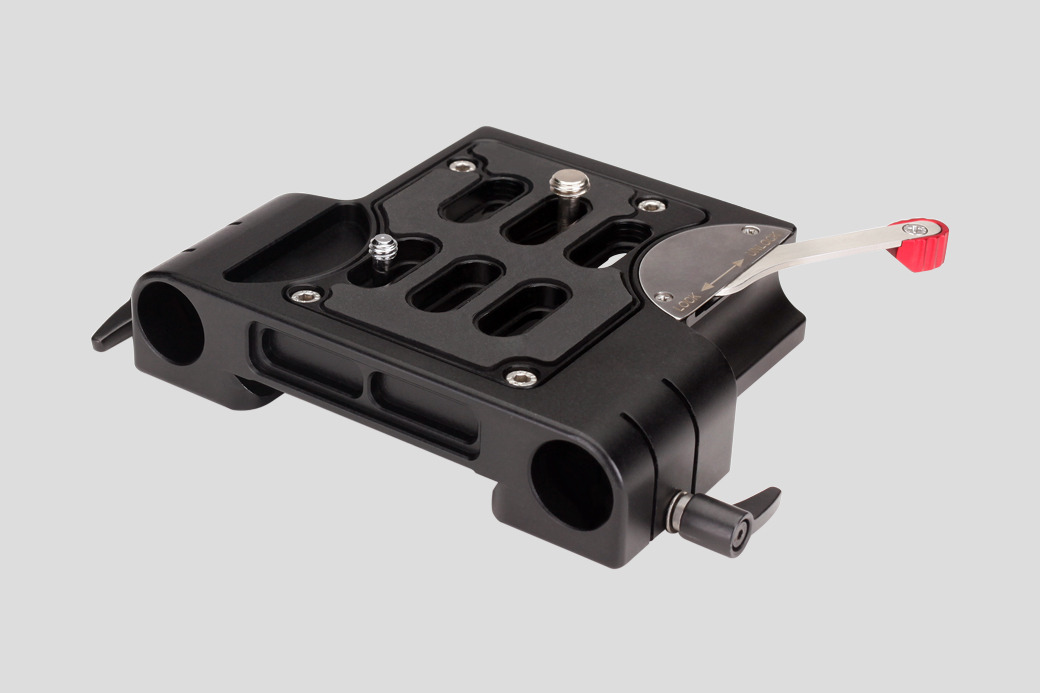 Proaim 19mm Quick Release Camera Base Plate with Dovetail (ARRI Standard)