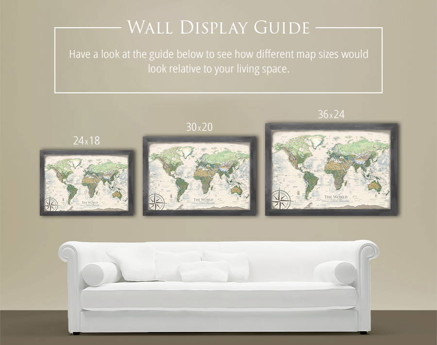 wall display guide