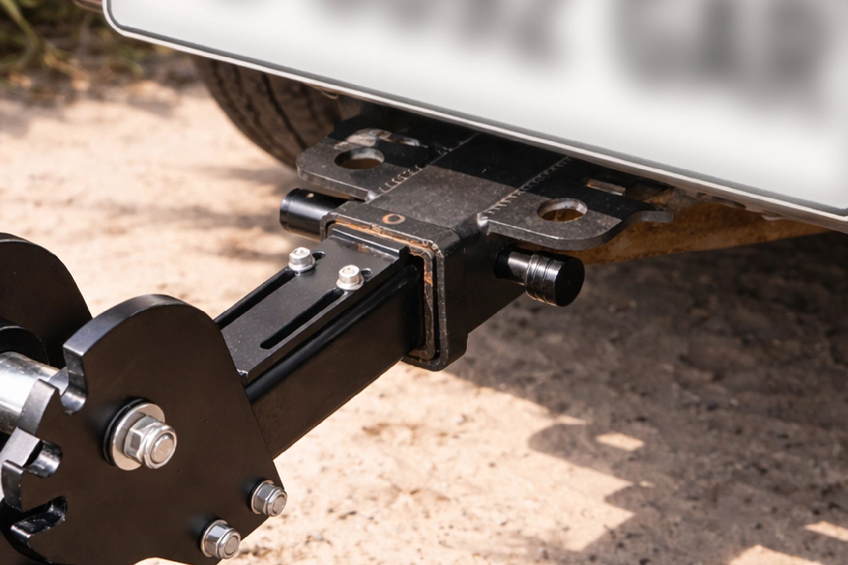 RYFA Hitch Bar Lock for Hitch-Mounted Bike Rack