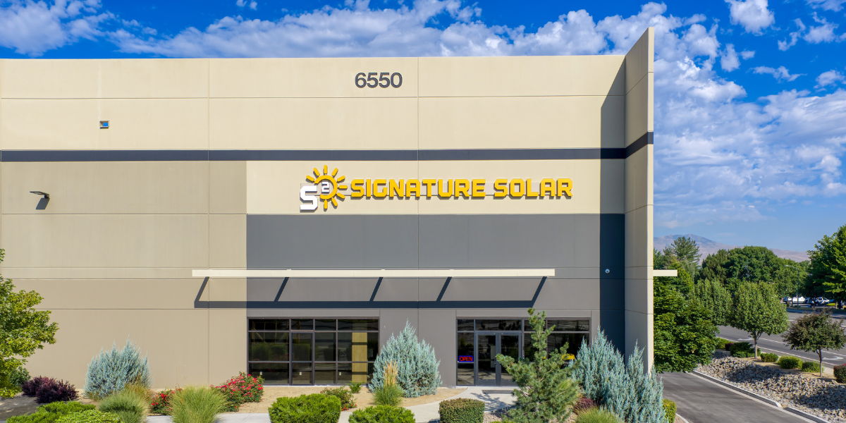Building exterior with 