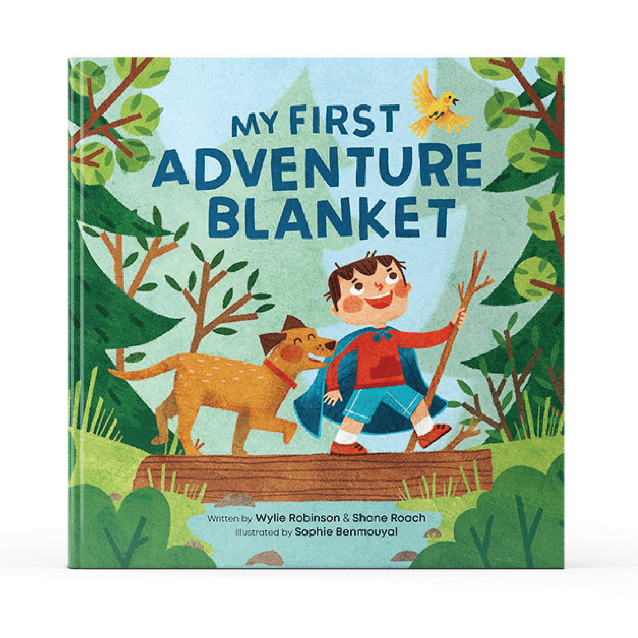 Cover of My First Adventure Blanket Book by Wylie Robinson and Shane Roach