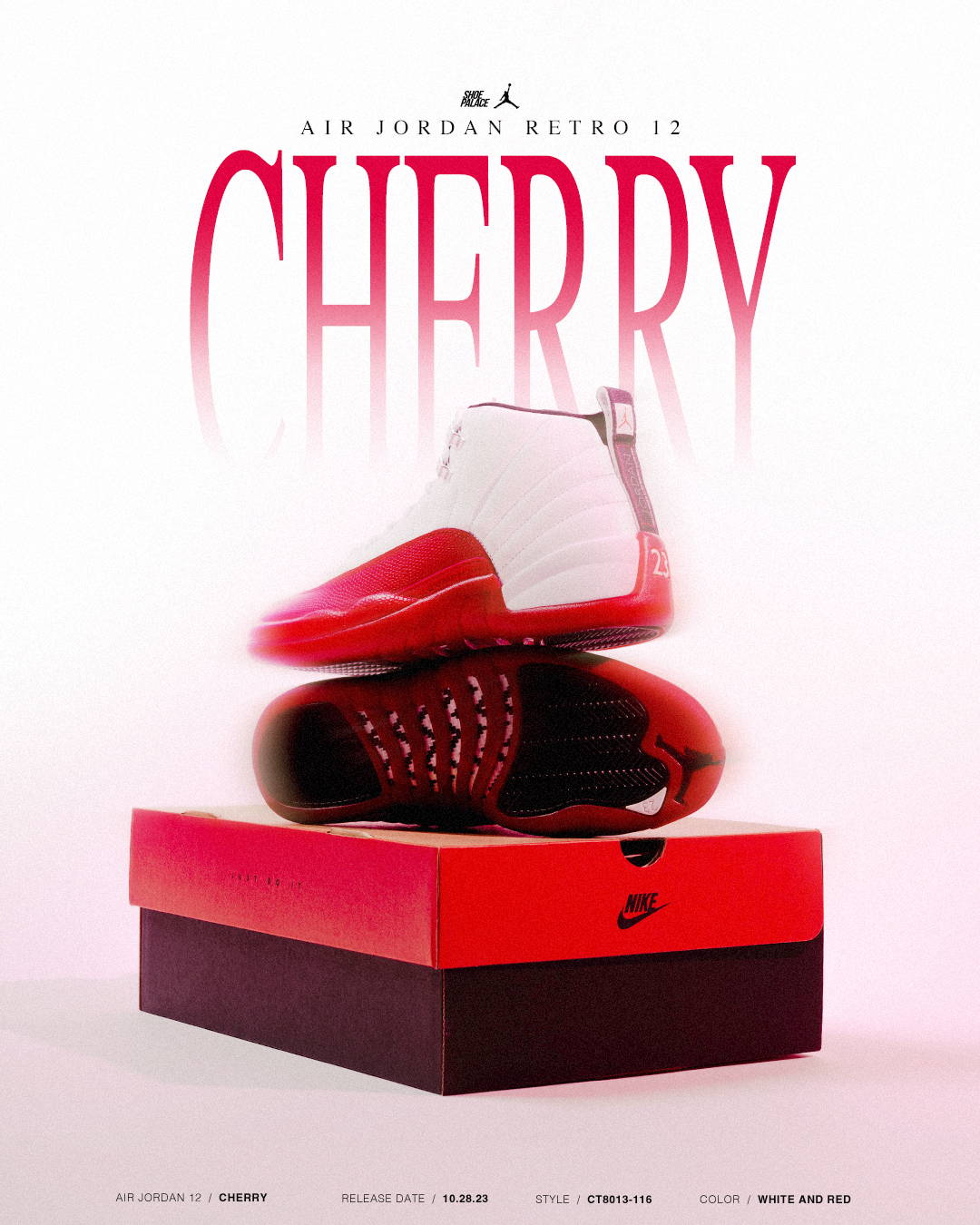 The Air Jordan 12 “Cherry” | Shoe Palace Blog