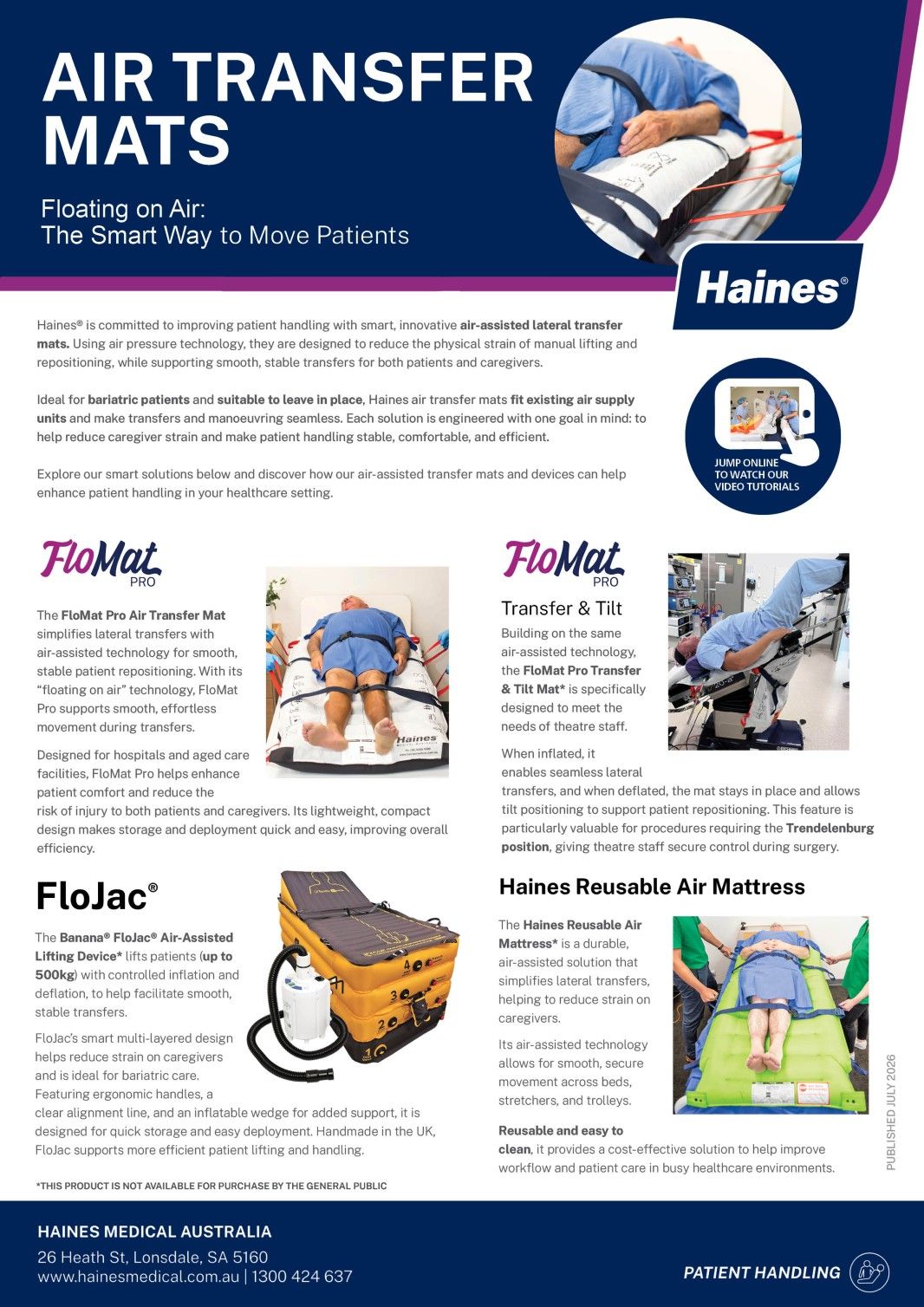 Air Transfer Mats Brochure